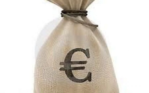 Котировки: мешок с изображением значка евро
