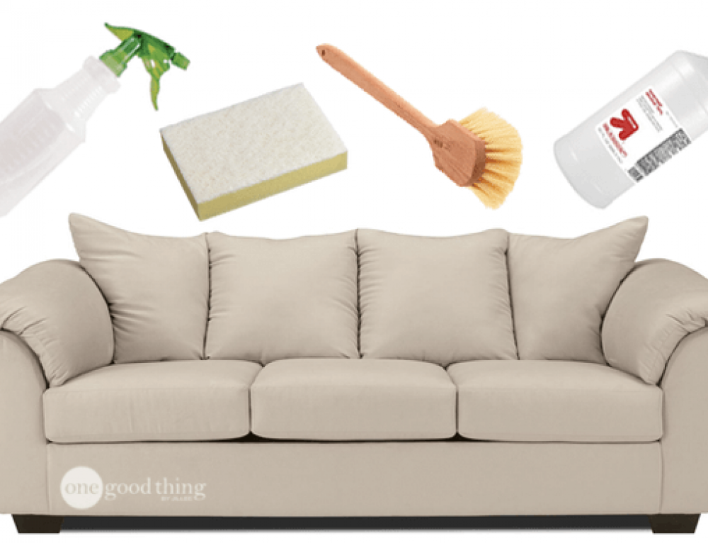 Чистить диван от детской мочи