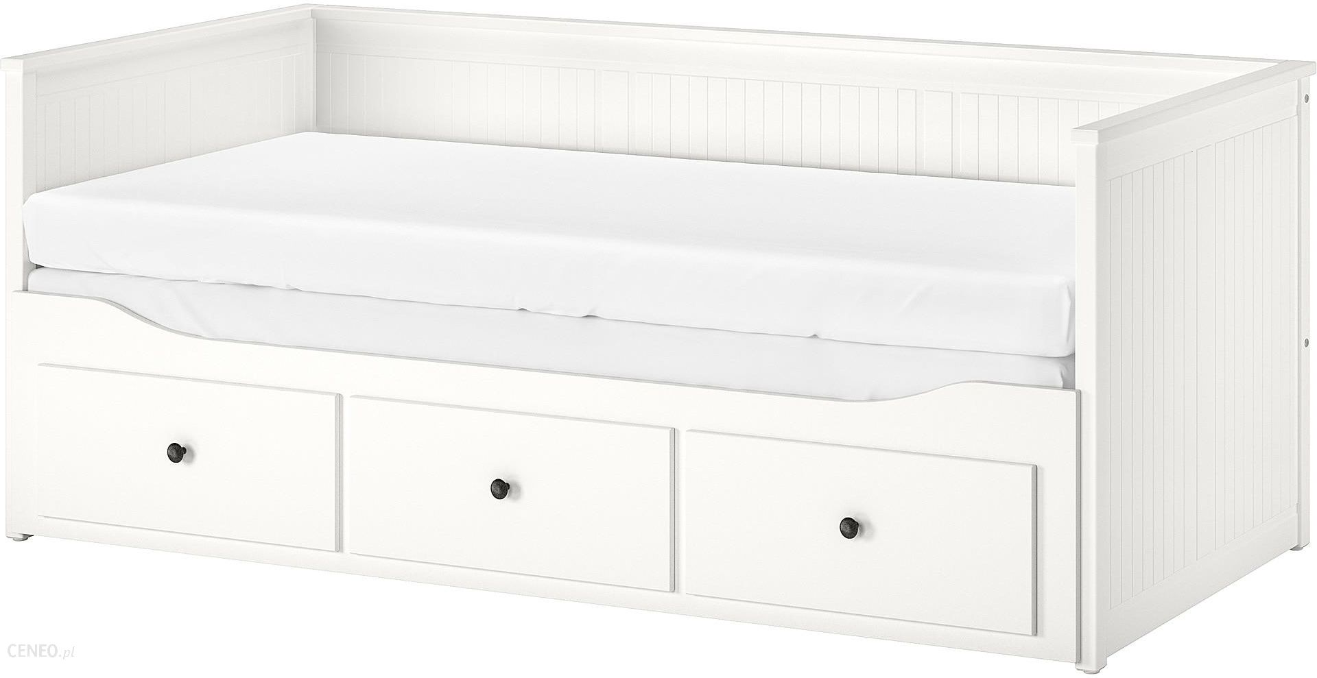 Ikea хемнэс кровать белая