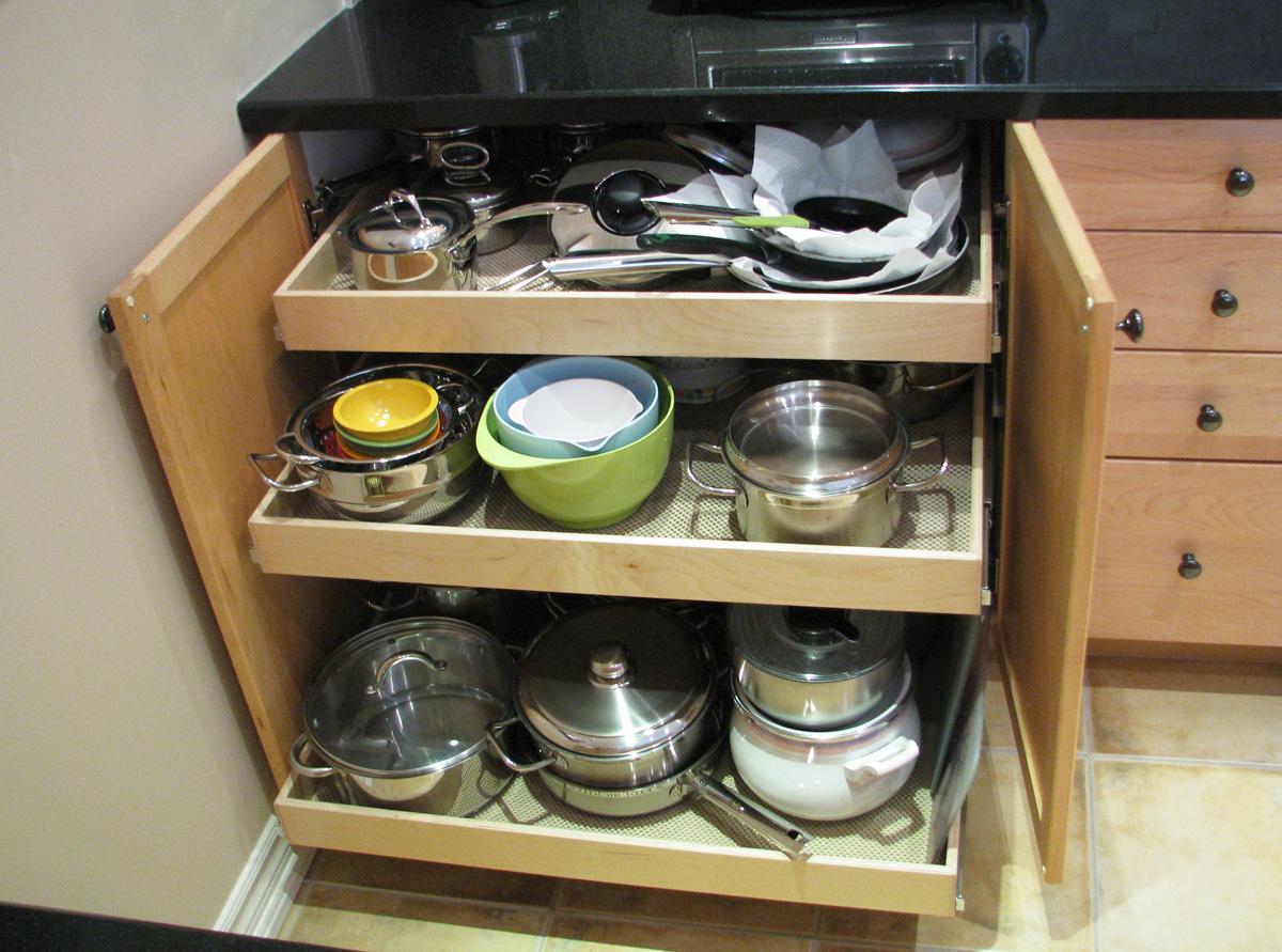 ящики выдвижные для кухонных шкафов своими руками