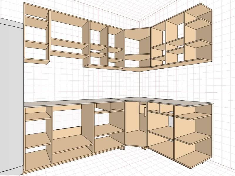 Распиловка кухни. Макеты кухонных гарнитуров. Кухня для рисования. Лист для рисования кухни. Заготовка для рисования кухни.