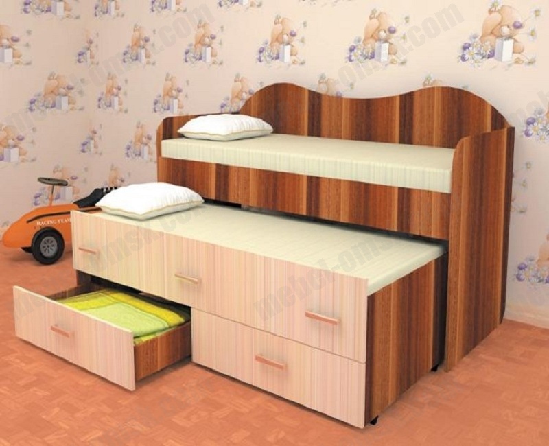 Кровати для детей от 2 низкие с бортами