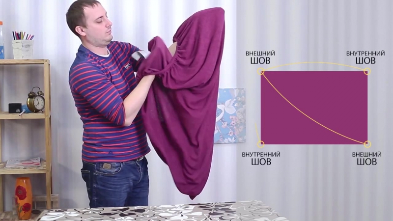 Как гладить простынь на резинке пошагово фото видео