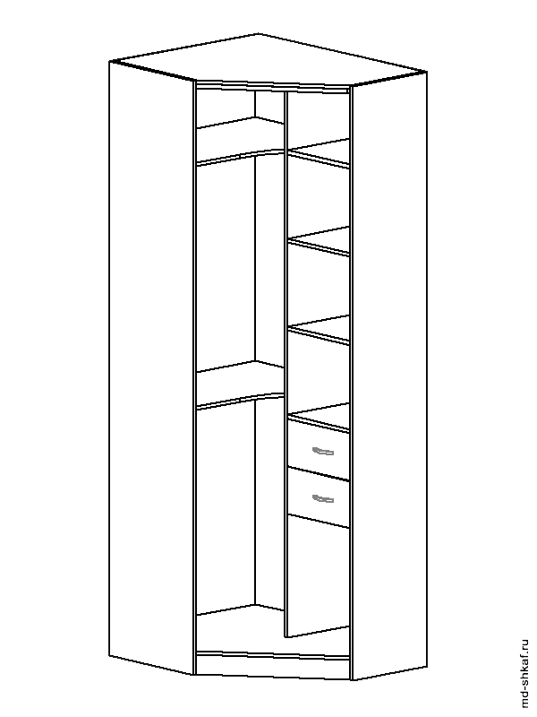 Конструктор угловой шкаф программа