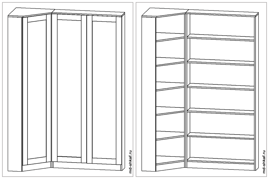 Нарисовать шкаф онлайн самостоятельно