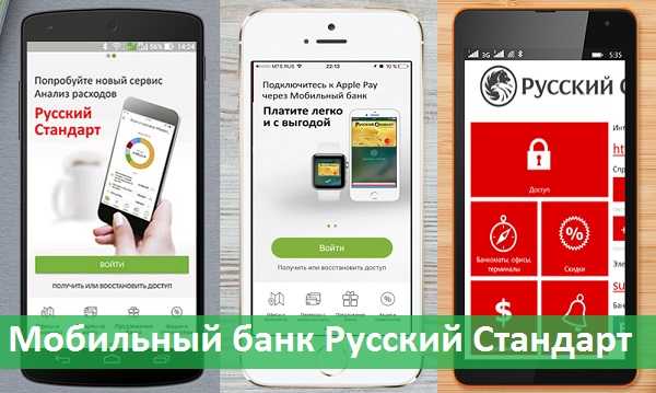 Мобильный банк русский стандарт приложение