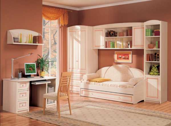 Мебель для детской комнаты для девочки до 5 лет