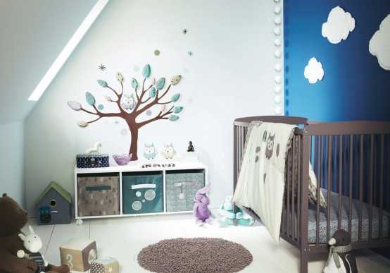 Идеи для комнаты младенца