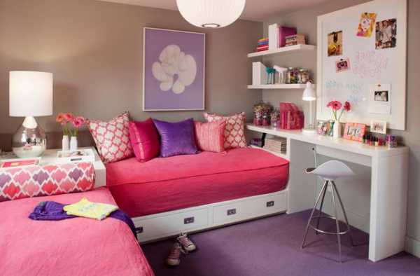 Комната для девочки подростка в стиле неоклассика