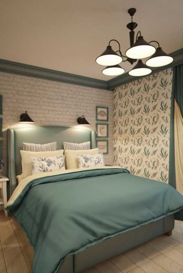 Дизайн спальни с деревянными элементами