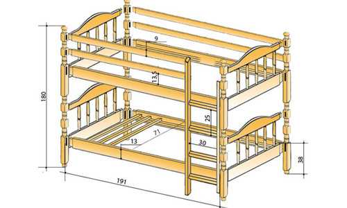 Второй этаж для кровати своими руками
