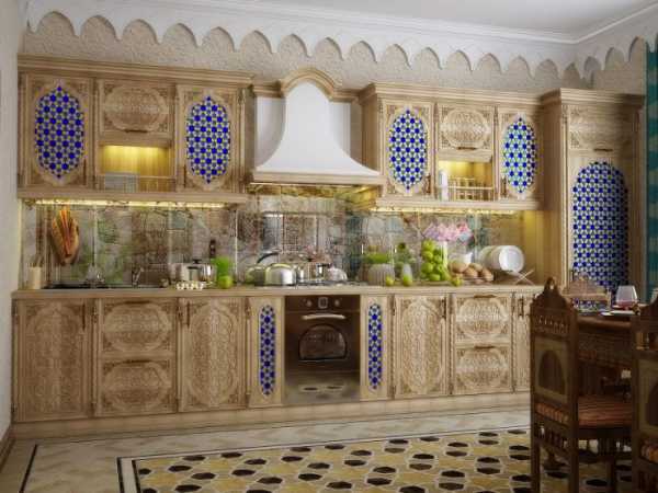Плитка для кухни в марокканском стиле