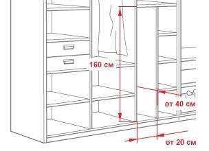 Высота до штанги в шкафу