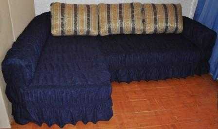 Накидки на большой угловой диван