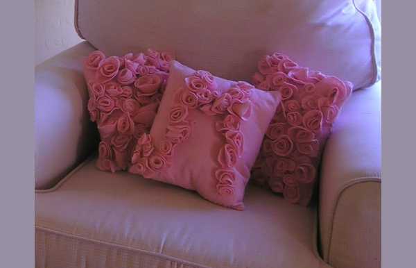 Подушка на диван своими руками мастер