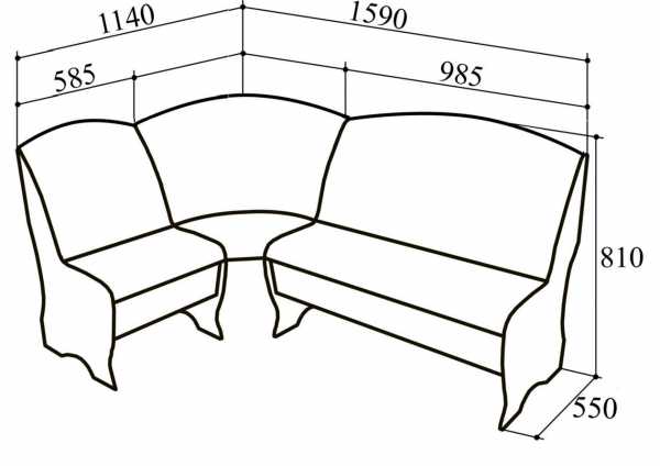 Схема сборки дивана брюссель