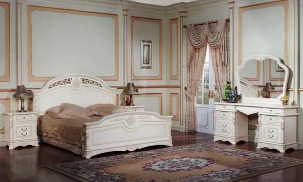 Мебель для спальной белая