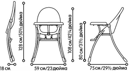 Стульчик для кормления размеры своими руками