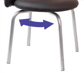 Tilt tension на стуле loose