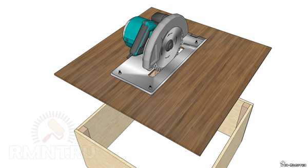 Сделать стол для ручной дисковой пилы