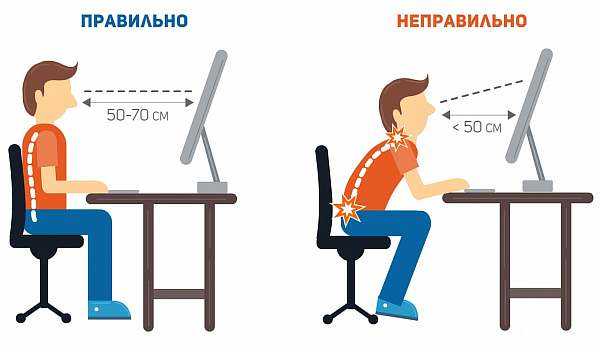 Определить высоту стола и стула